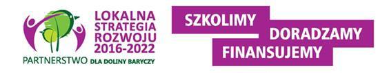 Granty rok półrocze Budżet PROW RiM 2016 II 2017 I 160 000 zł Edukacja dla Doliny Baryczy II 2018 II 150 000 zł Działaj dla Doliny Baryczy 2019 I 300 000 zł Ryba