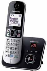 telefony Telefon KX-TGE210 indeks: 290005 Cyfrowy telefon bezprzewodowy. Podświetlany wyświetlacz LCD 1,8". Książka telefoniczna na 150 wpisów. Czas czuwania do 300 h.