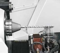 Sonda do pomiaru dotykowego jest zamontowana na uchwycie przedmiotu obrabianego zamiast elektrycznego obciągacza.