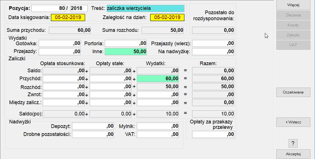 RYSUNEK 24 PRZYGOTOWANIE POZYCJI KSP W przypadku gdy dla płaty z art. 6.