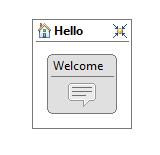 ZADANIE STWORZENIE PROSTEJ APLIKACJI HELLO WORLD Naszą przygodę z WebRatio rozpoczniemy od stworzenia prostej aplikacji wyświetlającej tekst Hello World!. 1.