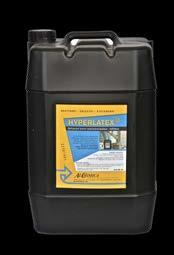 8. HYGROSMART HYPERLATEX HYPERLATEX to dodatek uplastyczniający i polepszający wiązanie dedykowany dla mineralnych zapraw hydroizolacyjnych.