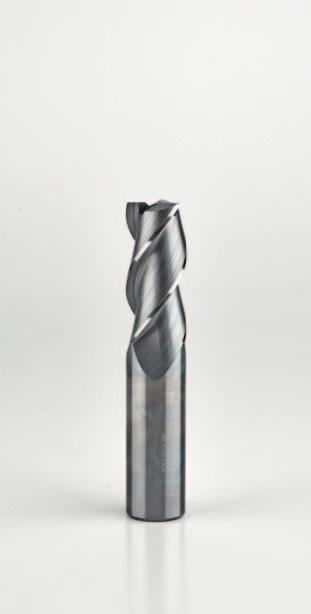 Frezy walcowo-czołowe FWA 3 ostrza spirala 40 o do aluminium Zalecane parametry obróbki AL Metale lekkie ZrN 40 o Powłoka opcjonalna Klasa h10 D h10 L 1 Wymiary geometryczne frezów serii FWA Z3 40 o
