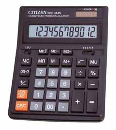 KALKULATORY 1 1 0, 5 lat DUŻY cz Kalkulator SDC-888X indeks: 60643 Wymiary (wysokość