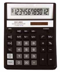 1 nie 54,90 brutto: 67,53 z³ Kalkulator SDC-444S indeks: 8774 Wymiary (wysokość x