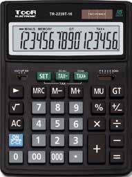 33,90 brutto: 41,70 z³ 5 lat Kalkulator TR-39T-16 TOOR indeks: 77970 Wymiary