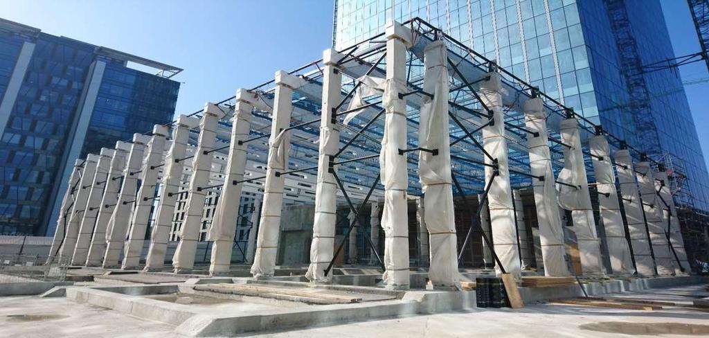 Olivia Patio wartość kontraktu 3 950 tys. PLN Pawilon z oranżerią i audytorium wewnętrznym.