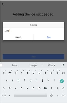 Aby używać systemu sterowania głosem, takiego jak Amazon Alexa lub Google Home, zaleca się nadanie inteligentnemu gniazdu łatwej do zapamiętania nazwy, np. światło w sypialni.