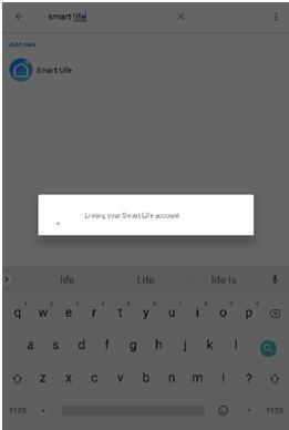 Po pomyślnym połączeniu aplikacja Google Home będzie mogła wykrywać urządzenia inteligentnego domu.