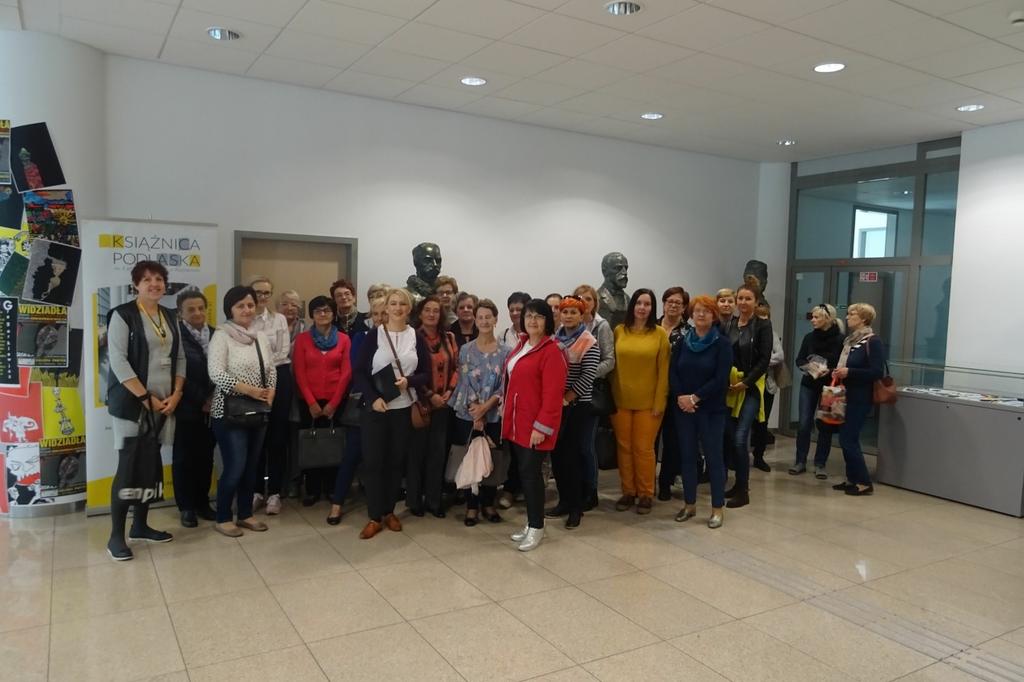 10 października 2018 - spotkanie studyjne z bibliotekarzami powiatu ciechanowskiego. 2018-10-11 11:28:28 Książnica Podlaska im.