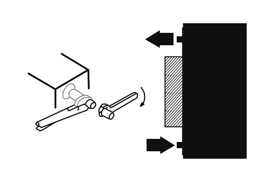 3. MONTAŻ Urządzenia grzewcze Reventon Group z serii S mogą być montowane dzięki uchwytom montażowym bądź obrotowej konsoli montażowej, obie opcje umożliwiają montaż nagrzewnic na ścianie lub suficie.