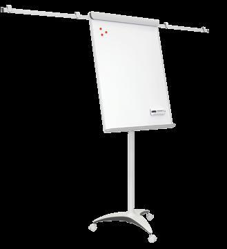 flipcharty Flipchart office PRO mobilny z ramionami Flipchart o powierzchni lakierowanej magnetycznej o rozmiarze 70 x 100 cm.