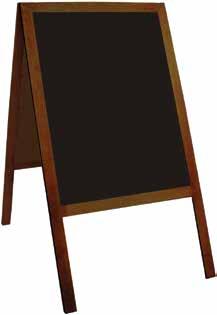 Wymiary Indeks Cena netto Cena brutto 70 cm x 50 cm 287531 149,00 zł 183,27 zł 120 cm x 60 cm 286893 189,00 zł 232,47 zł Tablica plakatowa (potykacz) Dwustronna tablica zatrzaskowa w profilu