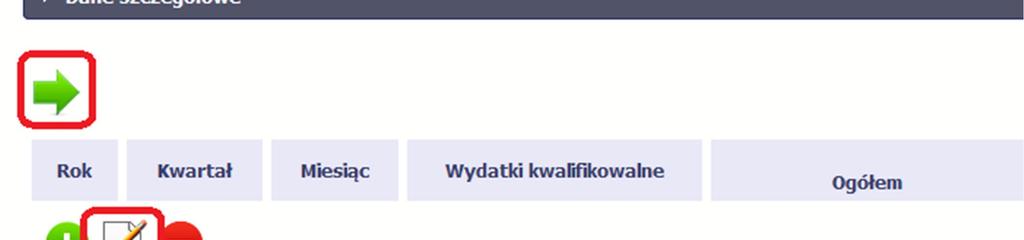 funkcji Edytuj Usunięty