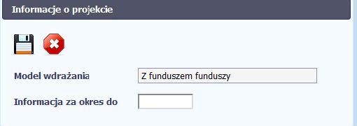 11. Monitorowanie IF Jest to funkcjonalność systemu umożliwiająca monitorowanie postępu realizacji projektów realizowanych ze środków UE polegających na wdrażaniu instrumentów finansowych, dostępna