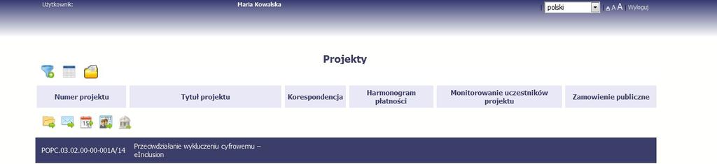 Jeżeli wszystkie dane uzupełniłeś/aś prawidłowo, zalogujesz się do systemu i będziesz mógł/a rozpocząć pracę. 2.