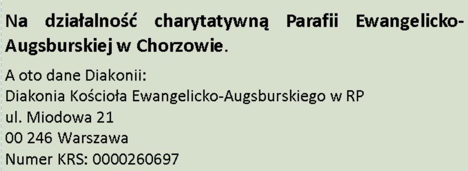 Plan nabożeństw 10.02.2019 4. niedziela przed postem Kościół im. ks. M. Lutra godz. 10.00 Nabożeństwo połączone ze spowiedzią i Komunią Św. 17.02.2019 3. niedziela przed postem Kościół im. ks. M. Lutra godz. 10.00 Nabożeństwo połączone ze spowiedzią i Komunią Św. 24.