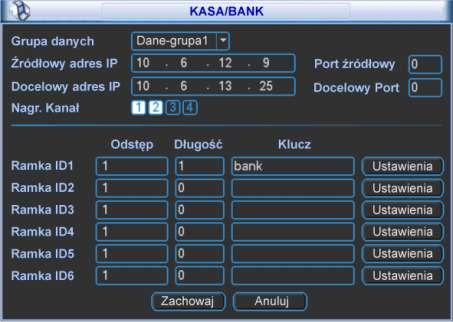 STRUKTURA MENU I OPIS DOSTĘPNYCH FUNKCJI Rys. 5-36. Menu Tekst nakładki dla sieciowego źródła danych.