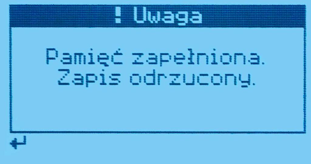Format pojedynczego rekordu danych jest następujący: numer porządkowy zdarzenia;data;czas;identyfikator zdarzenia;argument 1; ;argument n;suma kontrolna, gdzie n=4 dla AR205/4 lub 8 dla AR205/8.