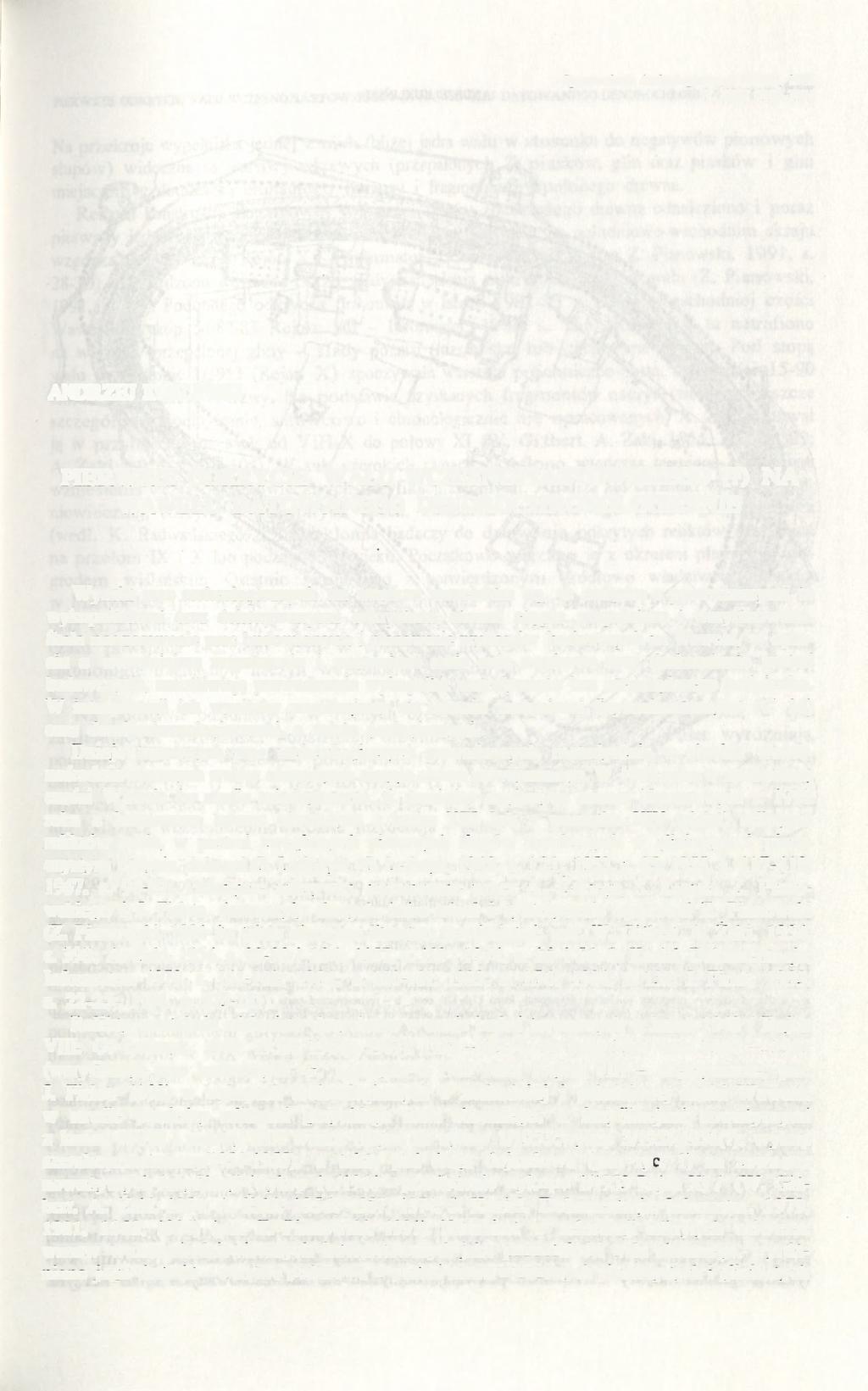 Sprawozdania Archeologiczne, t. XLVII, 1995 PL ISSN 0081-3834 ANDRZEJ KUKLIŃSKI PIERWSZE ODKRYCIE WAŁU WCZESNOPIASTOWSKIEGO (?