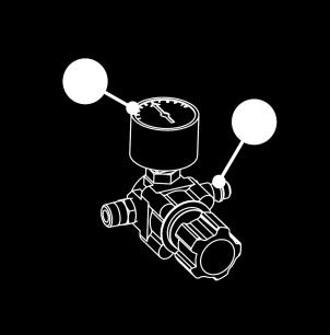 regulatory - Pompa - Pistolet natryskowy -