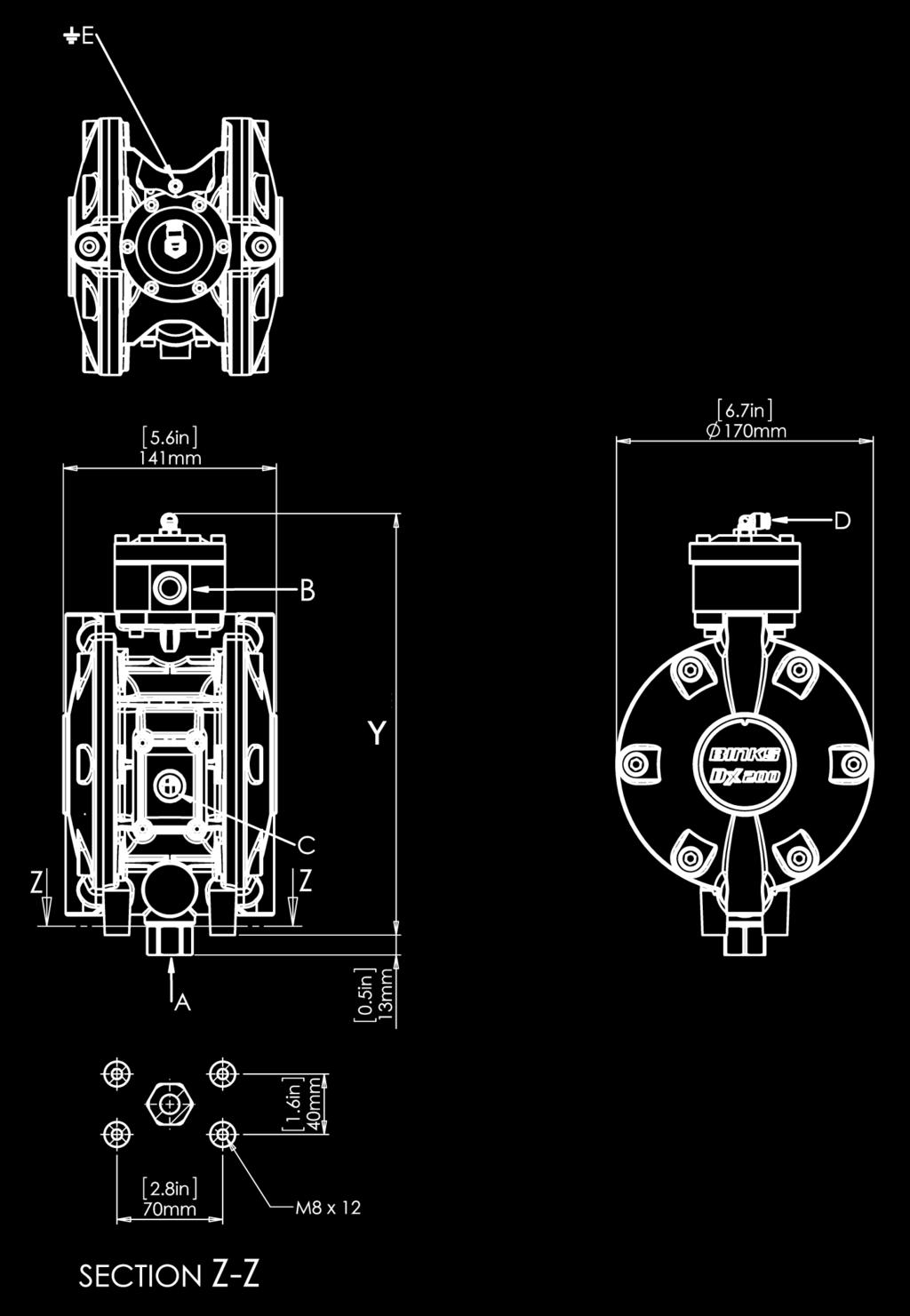 Montaż DX200SN DX200SR DX200SM DX200SP