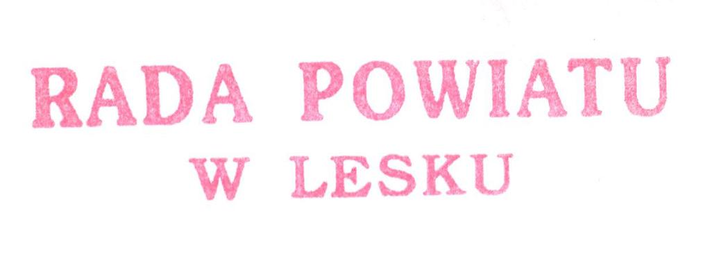 Uchwała Nr XXXVII.212.2013 Rady Powiatu w Lesku z dnia 27 września 2013 r. o zmianie uchwały nr XIII/58/2002 Rady Powiatu Leskiego z dnia 18 lipca 2002 r.