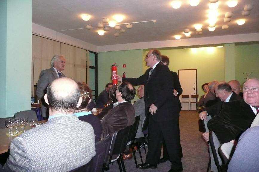 (GUNB); Zbysław Kałkowski (prowadzący dyskusję); Olgierd Dziekoński (podsekretarz stanu Ministerstwo