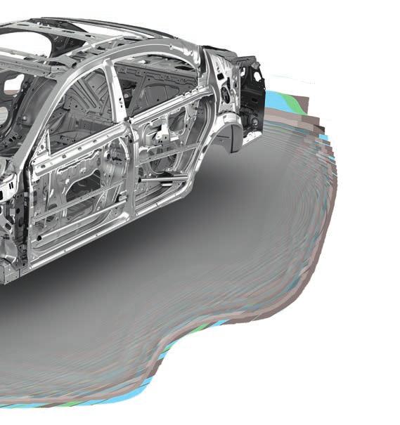 5 Przedni pałąk 2-warstwowe połączenie aluminium Materiał: EN AW 606,3 mm 2 Drzwi 3 4 2