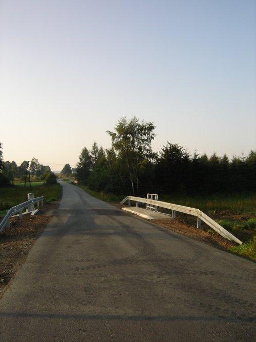 fot. Remont mostu na potoku bez nazwy w km 7+850 w c/d powiatowej nr K1669 Jordanów-Spytkowice 6.