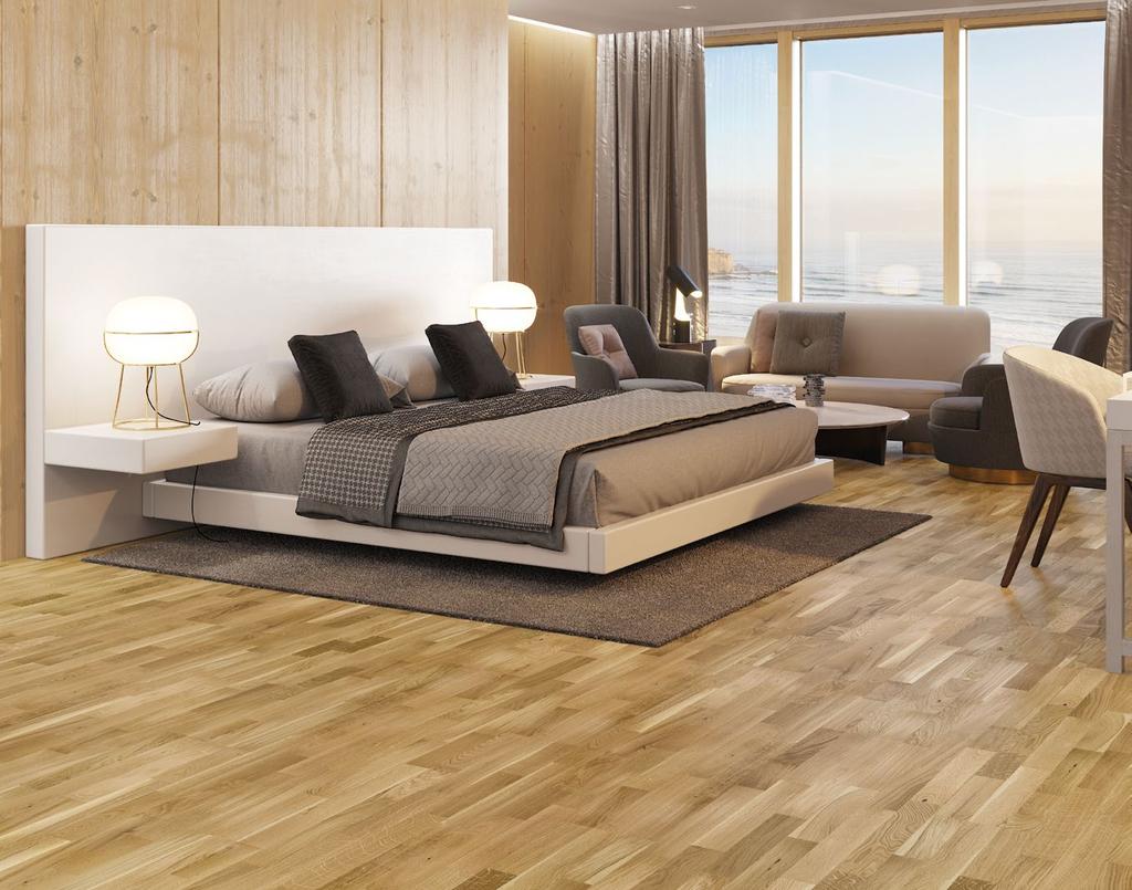 APARTAMENT HOTELOWY Nie każda podłoga drewniana nadaje się na ogrzewanie podłogowe.