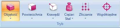 ZAKŁADKA WYMIAROWANIE Pomiary są dokonywane w oparciu o geometryczną reprezentację obiektu. Aby zwymiarować element, kliknij na wybrany obiekt w widoku modelu.