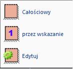 - Na koniec przypisz do każdego z wierzchołków ekwiwalentnej płyty (symbol trójkąta) fizyczny punkt aby dokonać redukcji długości boków w modelu fizycznym do długości w modelu matematycznym.