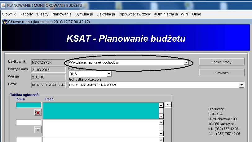 6. Sprawozdanie Rb-34S sprawozdanie z wykonania dochodów i wydatków na rachunku, o którym mowa w art. 223 ust.