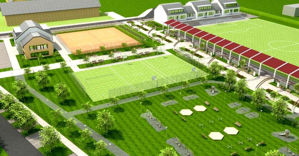 Propozycje rozwiązań - II wersja - wizualizacja Budynek Centrum