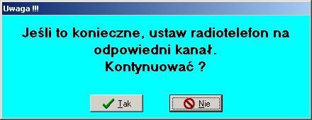 pojawiają się klawisze, które pozwalają na wybór aktywnego (w danej chwili) systemu.