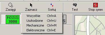 Wszystkie zdarzenia, które mają miejsce w systemie zapisywane są do bazy zdarzeń na dysku twardym komputera.
