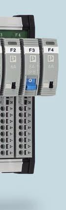 Dzięki możliwości indywidualnego wyposażenia w termomagnetyczne i elektroniczne wyłączniki zabezpieczające płytki te są bardzo uniwersalne w zastosowaniu.