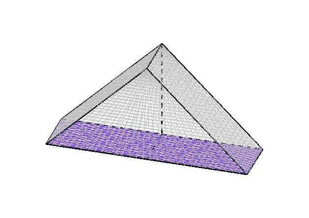 Cálculo III-A Módulo 4 Tutor b) O esboço do sólido está representado na figura que se segue. 8 plano 8 8 plano + 8 8 4 4 8 { 4 Projetando sobre o plano temos o retângulo :.