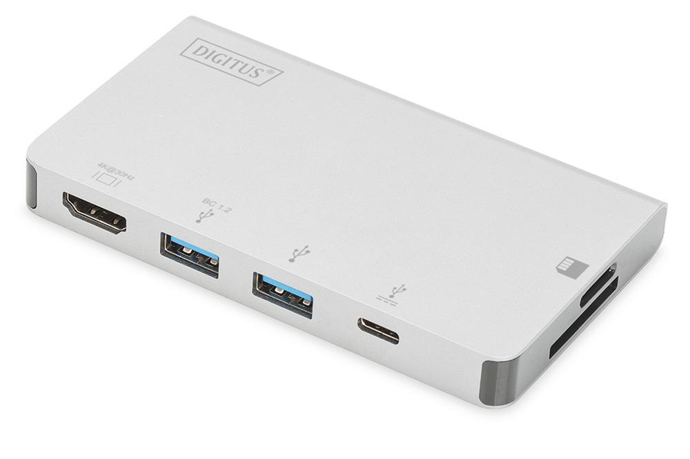 0 umożliwia podłączenie urządzenia USB lub innego koncentratora do komputera hosta USB-C, port USB-C żeński obsługuje zarówno ładowanie PD, jak i dane, port