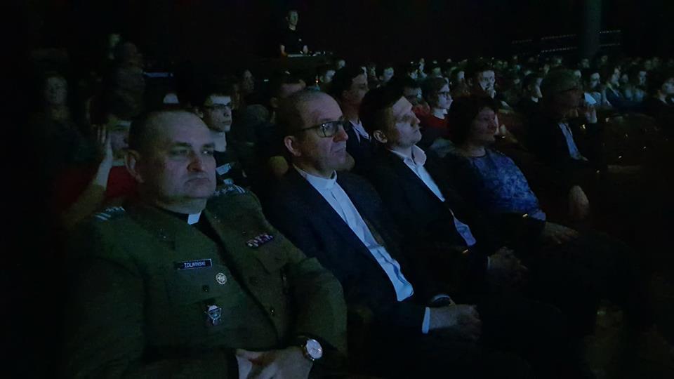 Bardzo ucieszyło nas przybycie na koncert zastępcy Dyrektora Caritas Polska ks.