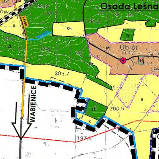 4145 MIEJSCOY PLAN ZAGOSPODAROANIA PRZESTRZENNEGO DLA OBR BU OSADA LENA, GMINIE OLENICA yrys ze SUiKZP Giny Olesnica Ucha a Nr XLVII/221/10 Rady Giny Olenica z dnia 30 arca 2010 r.