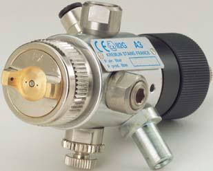 A3 HPA PISTOLET NATRYSKOWY Do delikatnych prac.
