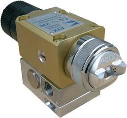 Pistolety AIRMIX PISTOLET NATRYSKOWY AIRMIX AVX ZE STALI NIERDZEWNEJ Technologia AIRMIX modu zaprojektowany dla produkcji o wysokiej wydajno ci.