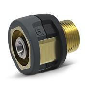 Przyłącze 2xM22x1.5, mosiądz z gumową osłoną. Adapter do mocowania dysz / akcesoriów Adapter 7 4.402-022.