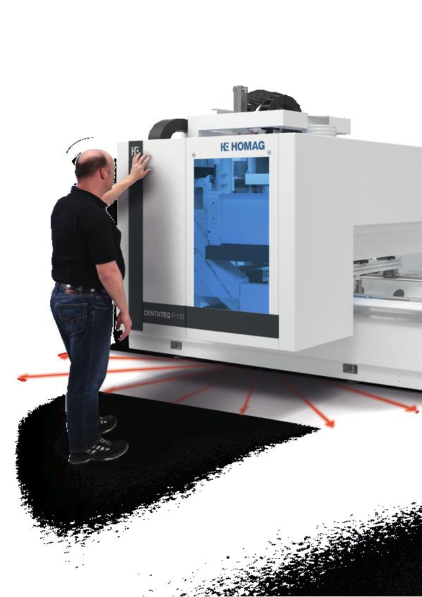 26 Pakiet Komfort 1 2 3 Laser ze skanerem przemieszczający się wraz z osłoną zabezpieczającą maszyny