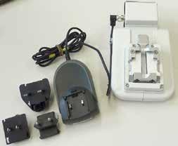 Akcesoria dodatkowe 6 RM CoolClamp Rys. 9 Chłodzony elektrycznie uniwersalny zacisk na kasetki z adapterem do mikrotomów rotacyjnych HistoCore.