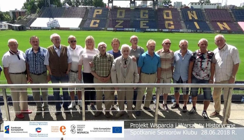 spotkanie promocyjne książki wydanej przez Pogoń Szczecin pt.