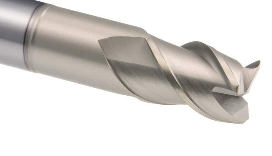 SERIA MIEDŹ > Frezy do obróbki miedzi oraz metali kolorowych CU-MAX Coating 45º > Seria MIEDŹ została opracowana szczególnie pod kątem obróbki elektrod miedzianych.