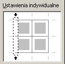 Formatowanie tabeli Krawędzie tabeli możemy także usunąć.